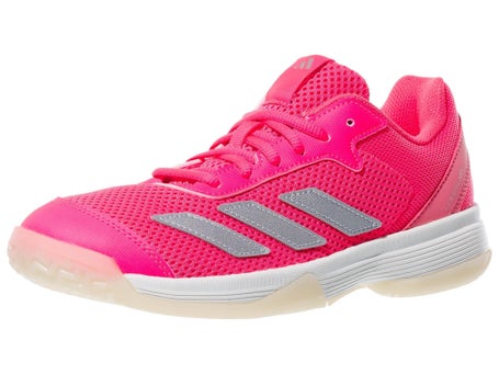 Chaussures Junior adidas Courtflash K Pink Silver TOUTES SURFACES