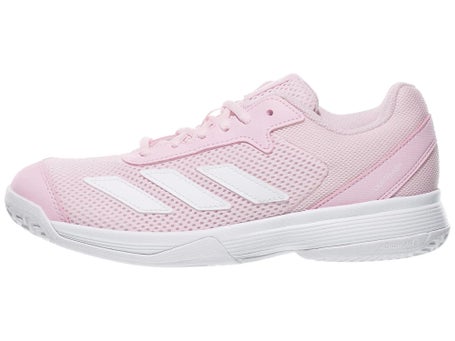 adidas Courtflash K AC\Pink/White Junior Shoes