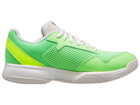 adidas Courtflash K AC\Teal/Silver/Lemon Junior Shoes