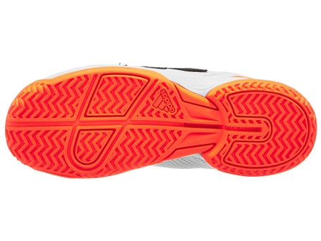 adidas Courtflash K AC\White/Lucid Orange Junior Shoes