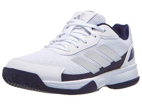 adidas Crazyquick Padel\White/Dark Blue Junior Shoes