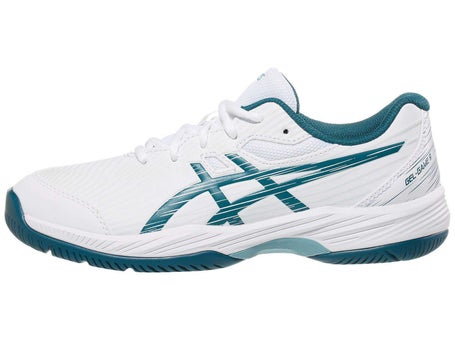 Asics Gel Game 9 GS\White/Teal Junior Shoes