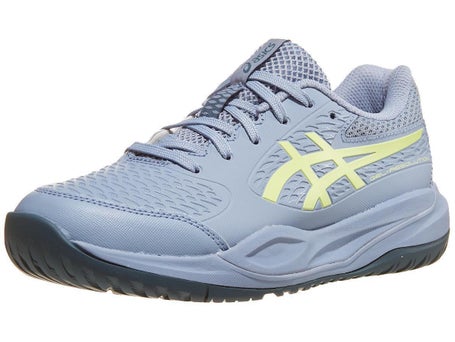 Asics Gel Resolution X GS\Grey Blue/Pistach Junior Shoe