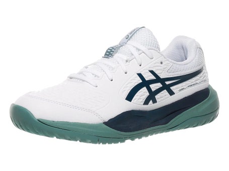 Asics Gel Resolution X GS\White/Midnight Junior Shoe