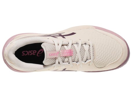 Asics Gel Resolution X GS\Oat/Dk Aubergine Junior Shoe