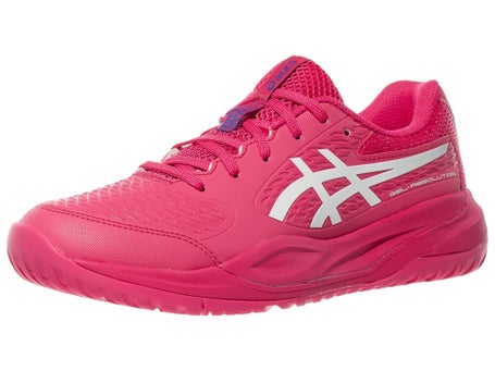 Asics Gel Resolution X GS Kinder Tennisschuh Rose Cream