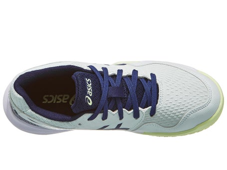 Asics Gel Resolution 9 GS Junior Tennis Shoe Mint/blue