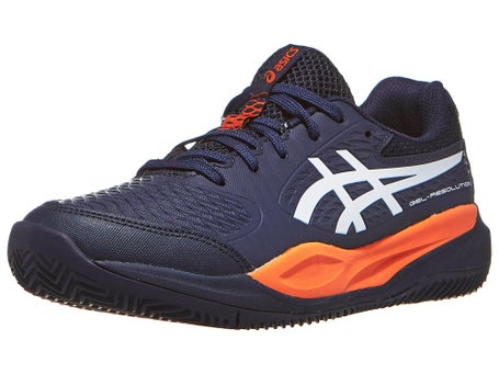 Asics Gel Resolution X GS Clay\Navy/White Junior Shoes