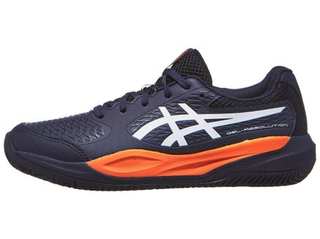 Asics Gel Resolution X GS Clay\Navy/White Junior Shoes