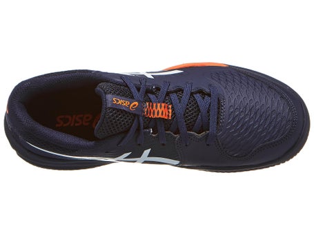 Asics Gel Resolution X GS Clay\Navy/White Junior Shoes