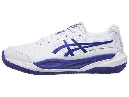 Asics Gel Resolution X GS Clay\White/Cobalt Junior Shoe