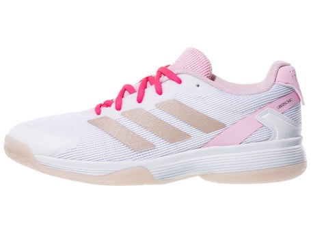 adidas Ubersonic 5 K AC\White/Silver/Purple Junior Shoe