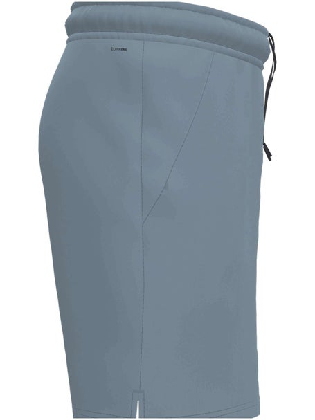 adidas Mens Team Court 7 Woven Short Lt. Blue