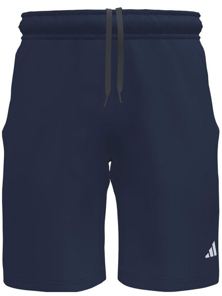 adidas Mens Team Court 9 Woven Short Navy