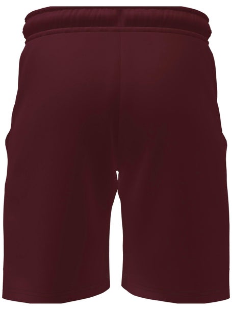 adidas Mens Team Court 7 Woven Short Red