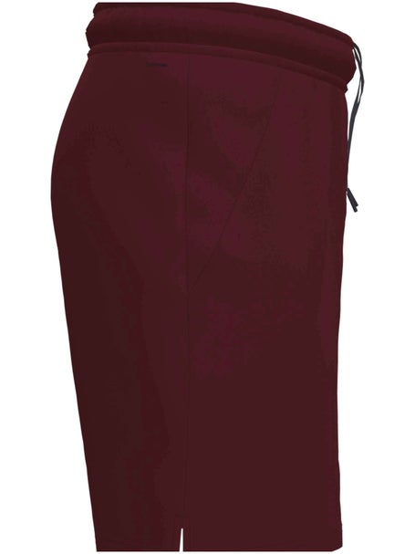 adidas Mens Team Court 7 Woven Short Red