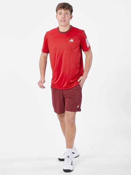 adidas Mens Team Court Top Red