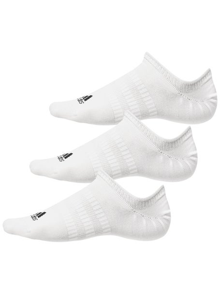 Calcetines invisibles adidas Lite - de 3 (Blanco) | Padel