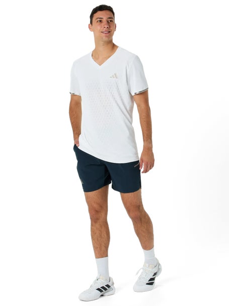 adidas Mens London 3D Freelift Pro Top White