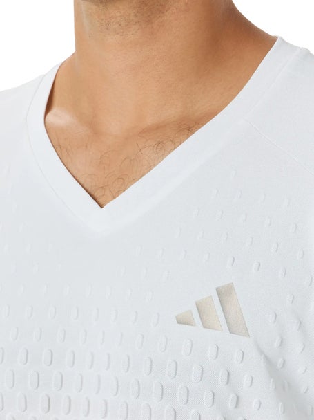 adidas Mens London 3D Freelift Pro Top White