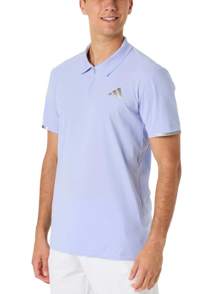 adidas Mens London Freelift Pro Polo Purple