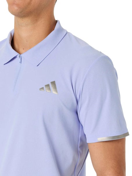 adidas Mens London Freelift Pro Polo Purple