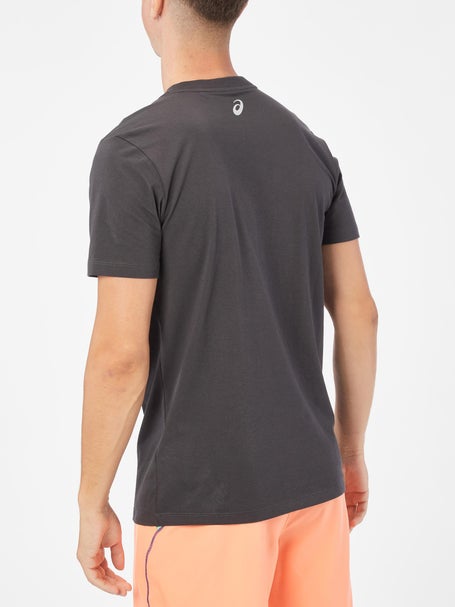 Asics Mens Logo T-Shirt Grey