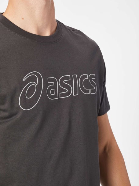 Asics Mens Logo T-Shirt Grey