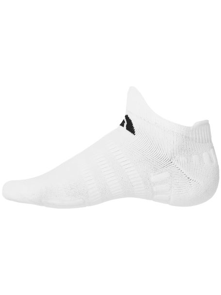 adidas, Tennis Low Cut Cushioned Socks, White/Black