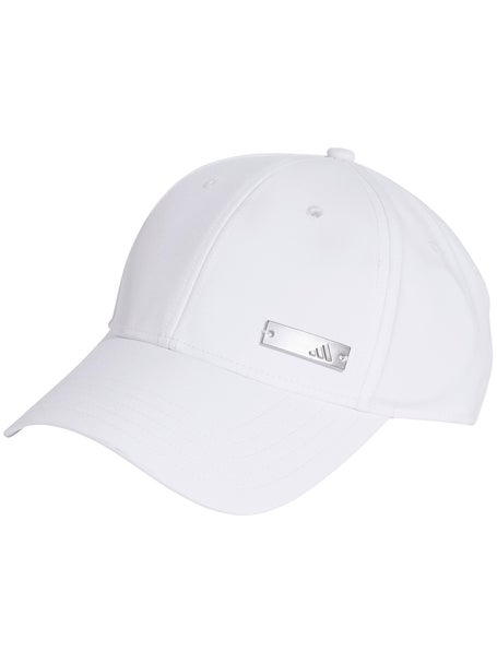adidas Lightweight Metal Hat White