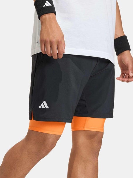 adidas Mens Spring Club 2-in-1 Short