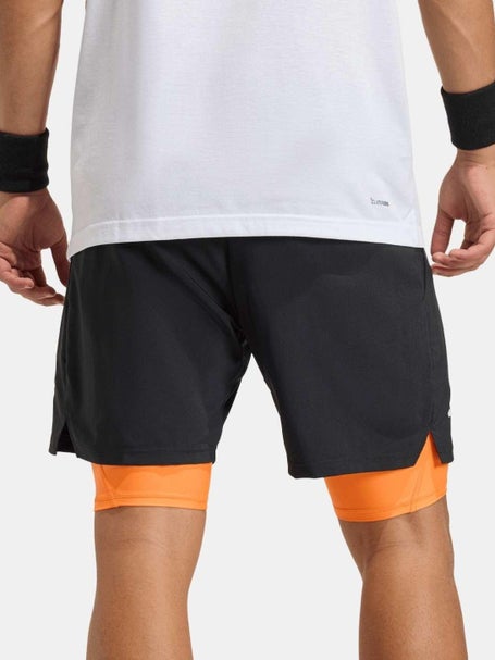 adidas Mens Spring Club 2-in-1 Short