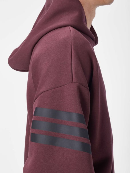 adidas Mens 3-Stripes Hoodie