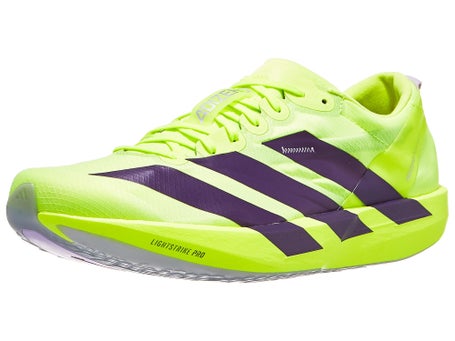 adidas Adizero Adios 9\Mens Shoes\Yellow/Plum/Plum