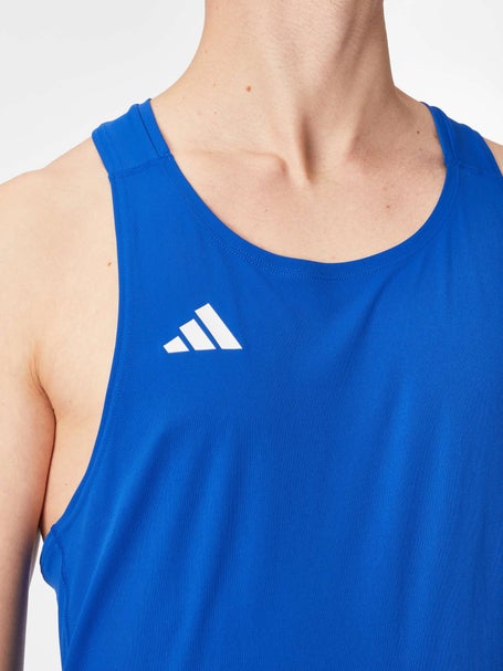 adidas Mens Adizero E Singlet RoyBlu