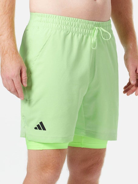 Adidas Melbourne Tennis Two-In-One 7 Shorts Mens