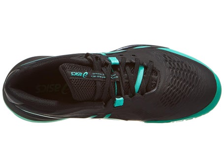 Asics Gel Resolution X AC\Black/Aurora Green Mens Shoe