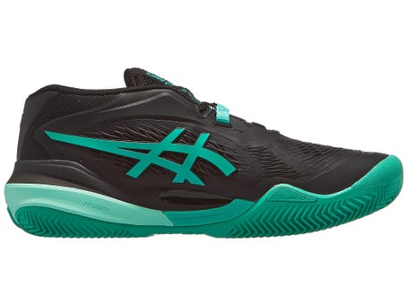 Asics Gel Resolution X Clay\Bk/Aurora Green Mens Shoes