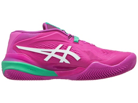 Asics Gel Resolution X Clay\Digit Sakura/Wh Mens Shoes