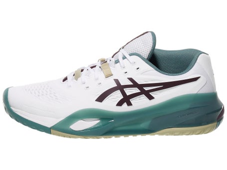 Asics Gel Resolution X AC\White/Dk Aubergine Mens Shoe