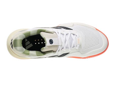 adidas Barricade 14 ALLCOURT Herrenschuh Weiß Karbon