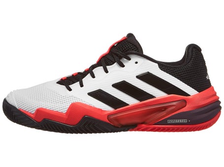 adidas Barricade 13 Clay\White/Black/Red Mens Shoes