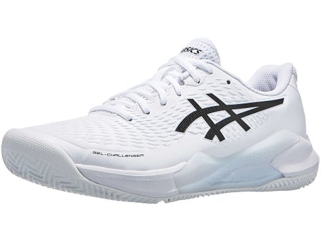 Asics Gel Challenger 14 Clay White/Black Men's Shoes | Tennis Warehouse ...