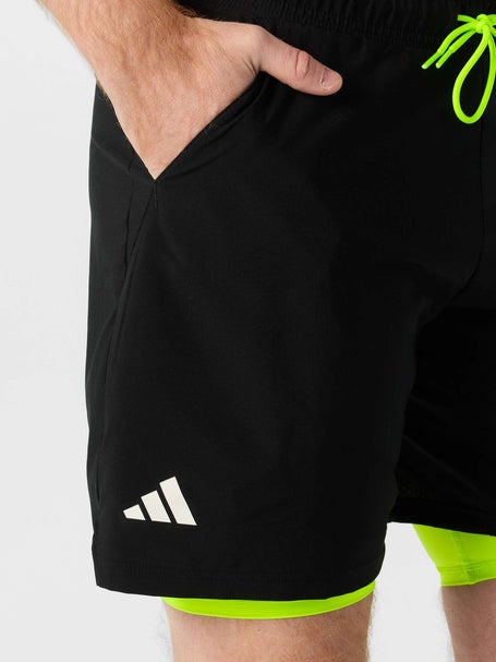 adidas Mens Club 2-in-1 Short