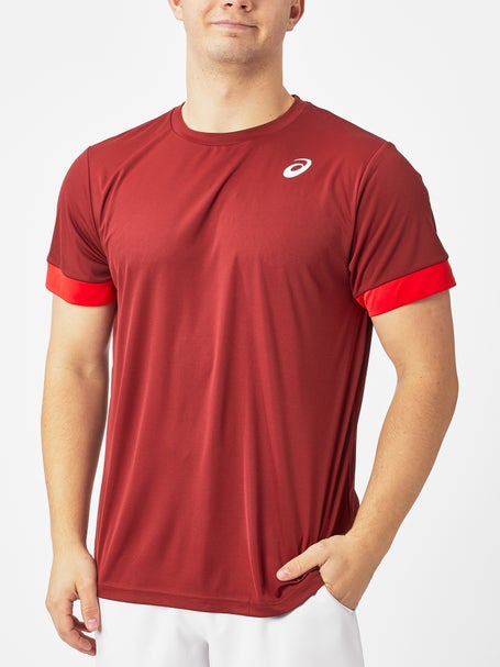 T shirt Homme Asics Core Court rouge