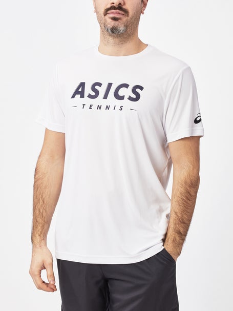 Asics Court - Marino - Camiseta Tenis Hombre