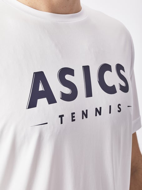 Camiseta técnica hombre Asics Court Graphic Blanco