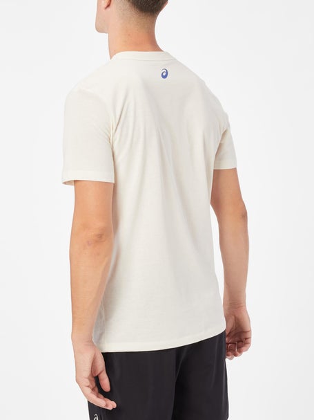 Asics Mens Core Court Graphic T-Shirt Beige