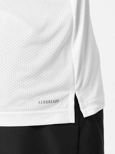 adidas Mens Club Core Polo - White