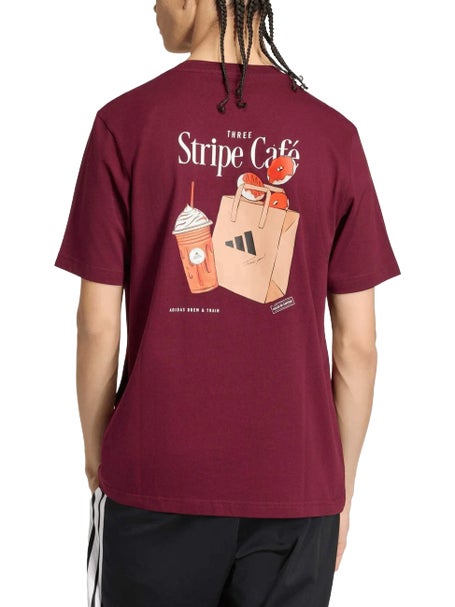 T Shirt adidas Coffee Donut Bag Graphic Uomo
